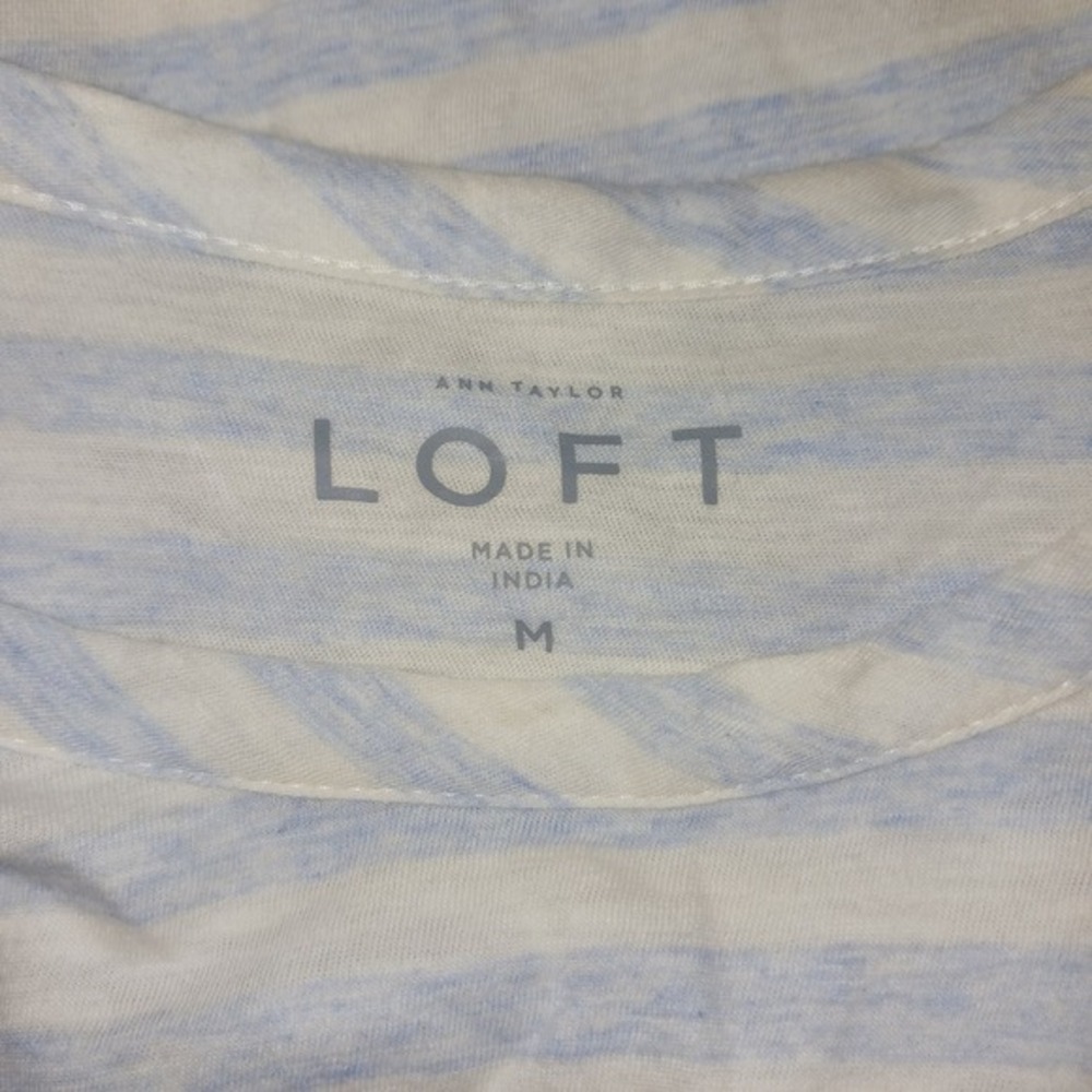 9‎ Loft Tops NWT NWOT Cottagecore Short Sleeve Blouses Med Tunic Tank Tops - Picture 13 of 16